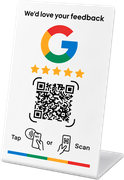 Présentoir Avis Google