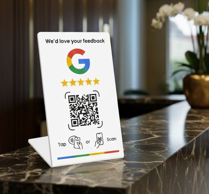 Instagram NFC Card follow us